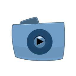 Folder Video Icon 256x256 png